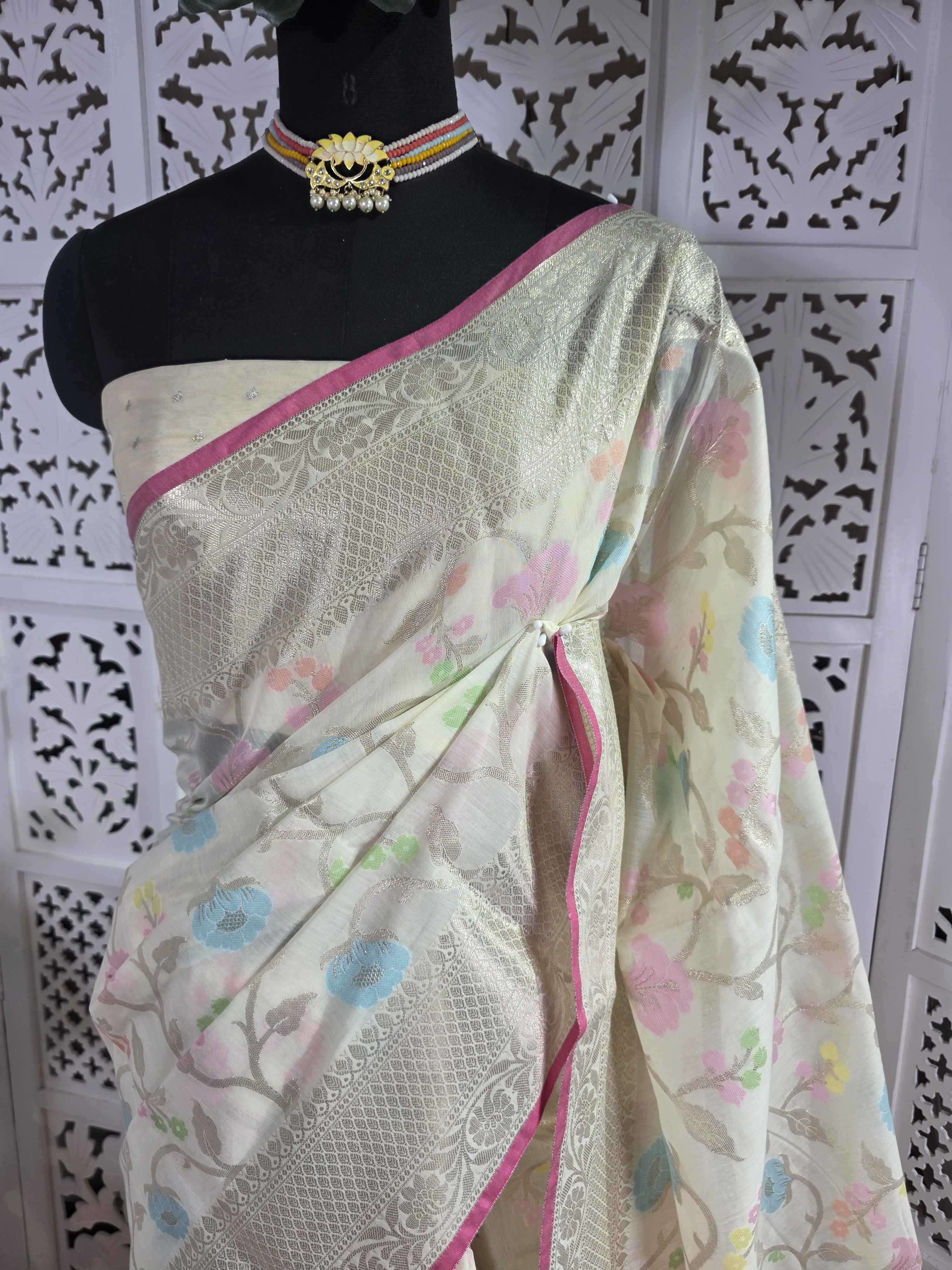 silver saree 006