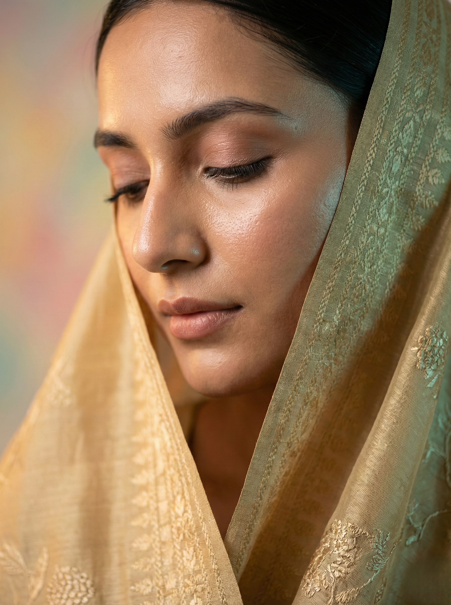 pure handloom tusser silk saree with beautiful applique patch work embroidery and zari resham pitta thread work coding embroidery