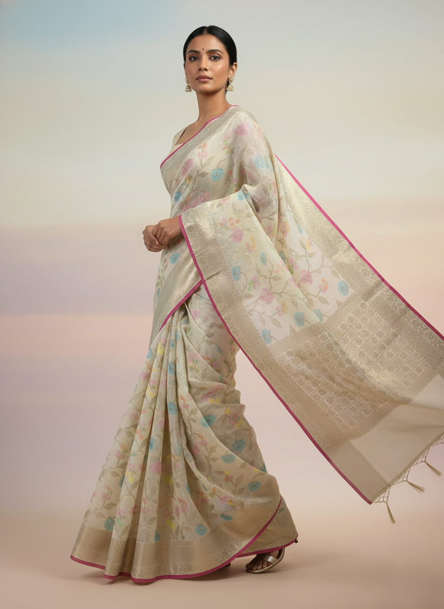 silver saree 006