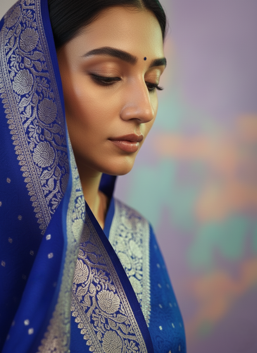 Kataan upada silk saree