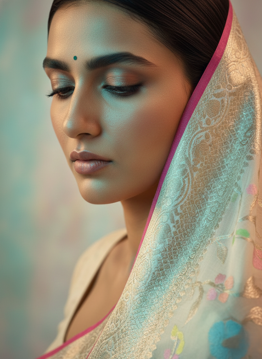 silver saree 006