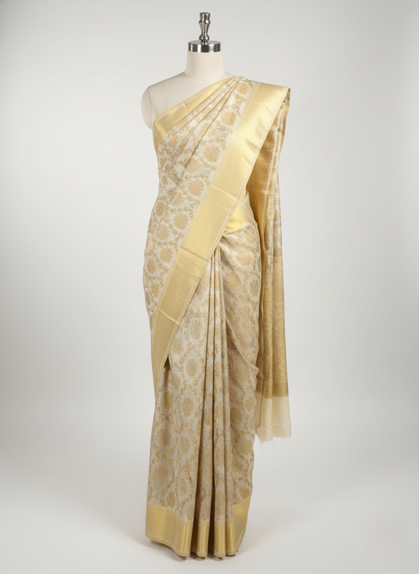 Musrise cotton banarasi saree Art