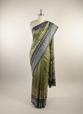Semi tusser silk saree