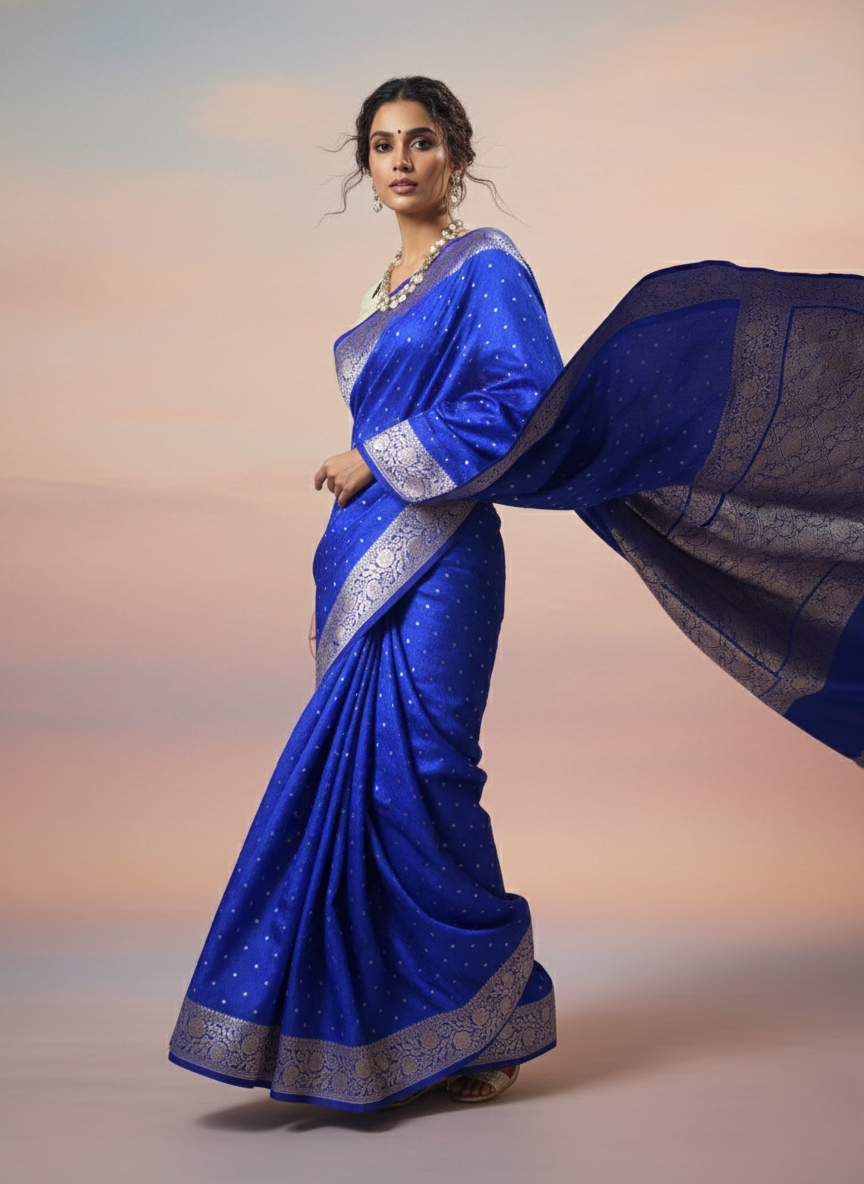 Kataan upada silk saree
